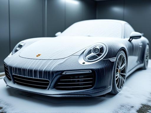 Fahrzeug-Außenreinigung mit Schaum